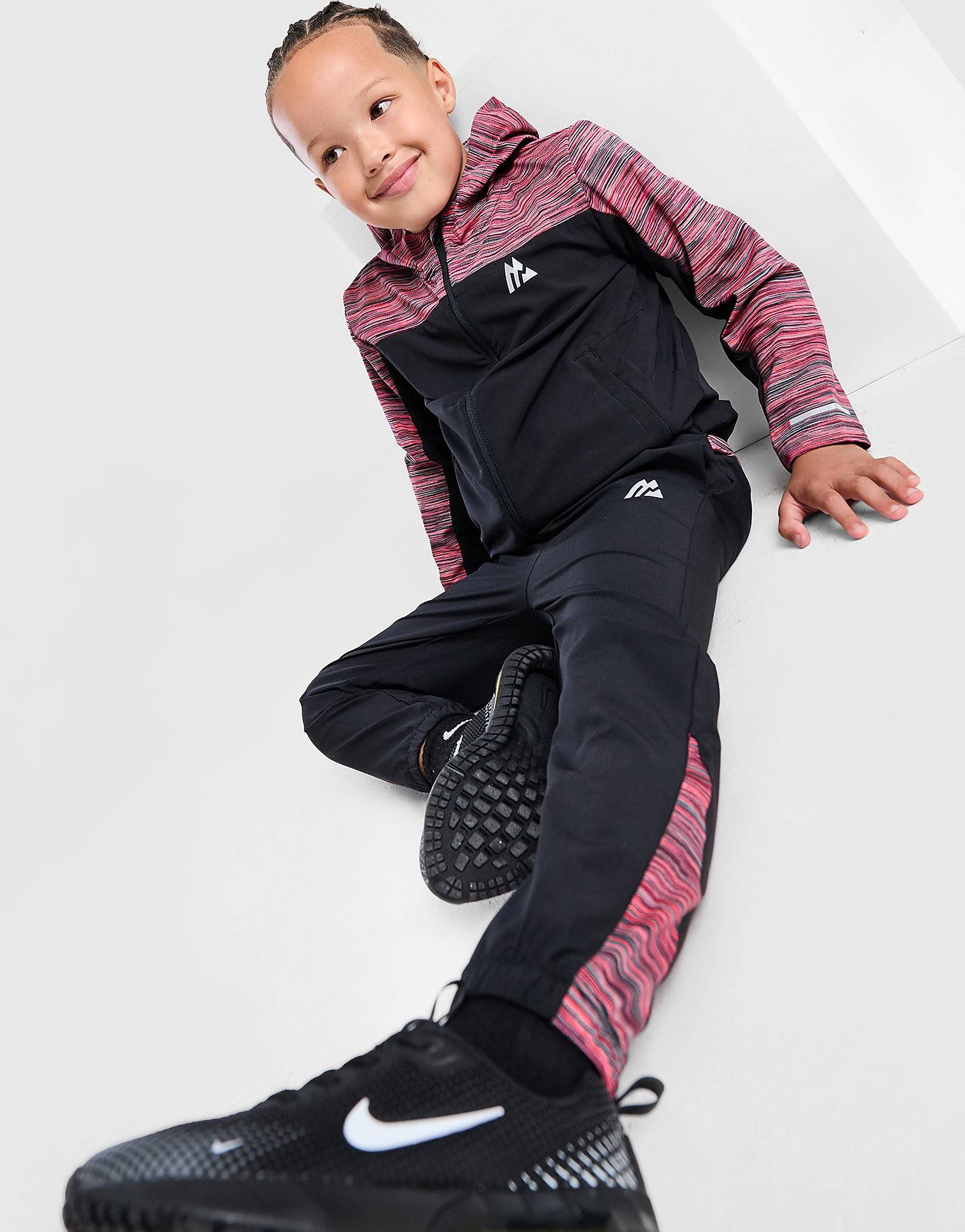MONTIREX Trail Woven Tracksuit Children, röd - 5-6Y