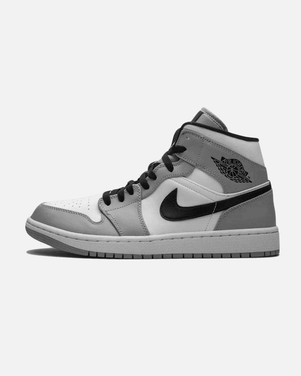 Nike Air Jordan 1 Light Smoke Grey Mid - 554724-092 / 554725-092 35.5