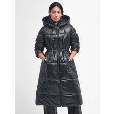 Womens Black Long Watkins Puffer Jacket