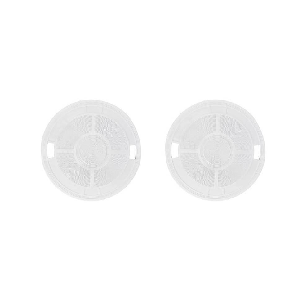 2X Skimmer Cover Lids 9 Inch Round Covers Replacement Pool Skimmer Lids Drain Cover for Swimming Pools
