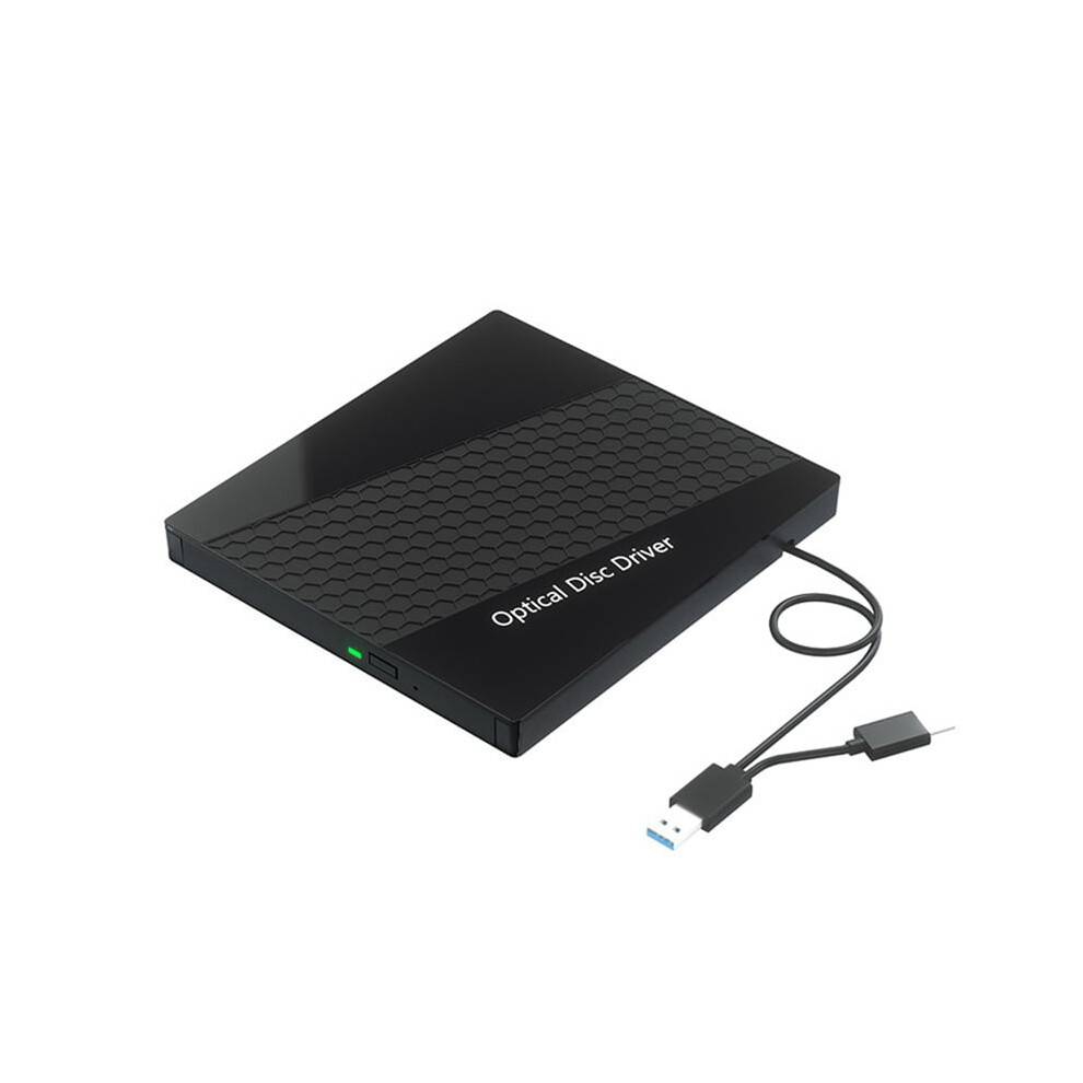 7in1USB3.0Type C Ekstern CD DVD RW Optisk Drev Bærbar DVD-afspiller Brænderlæser USB-hub til PC Laptop