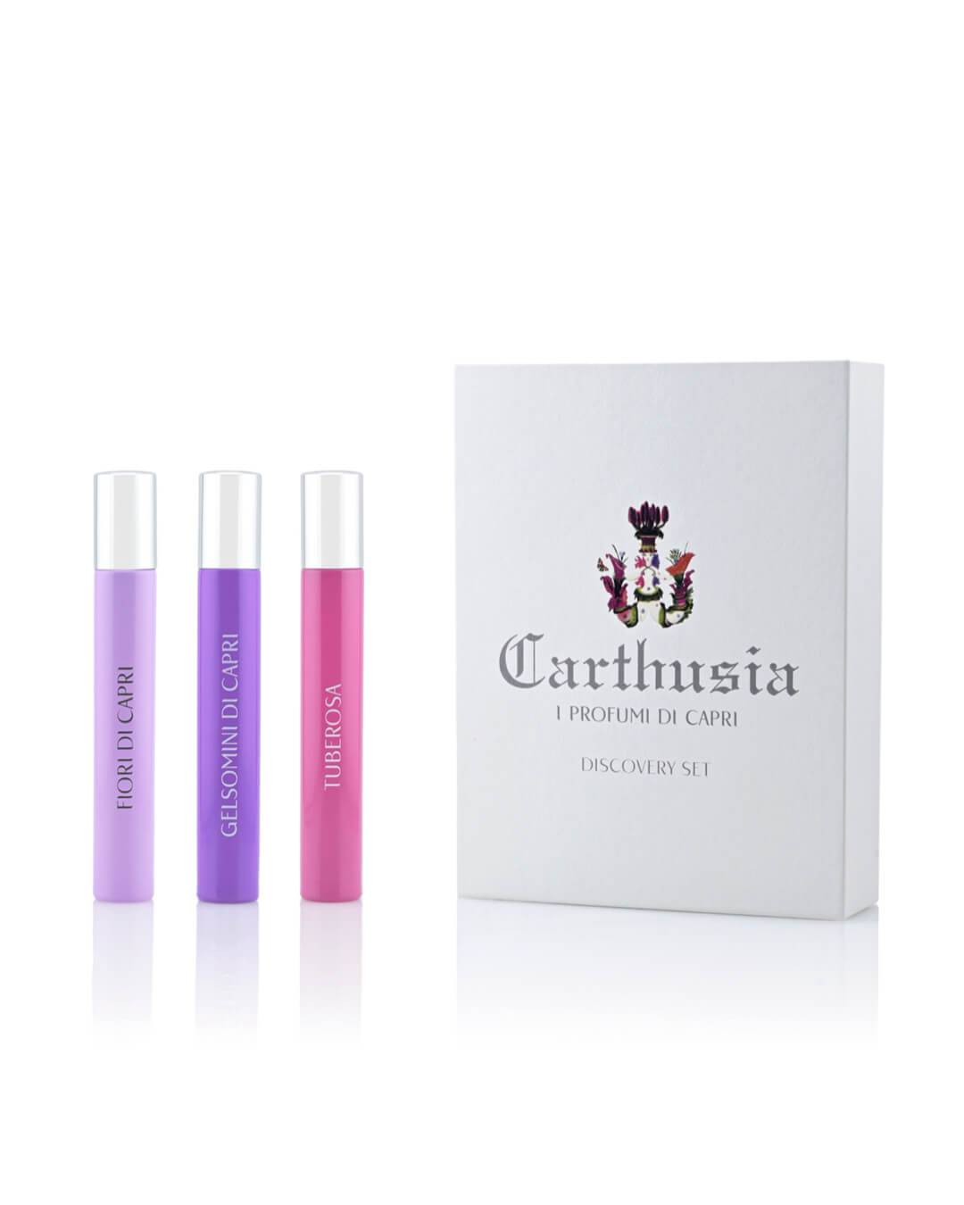 Carthusia Primavera Caprese Discovery Set Capriblommor, Caprijasmin, Tuberos 3 x 10ml