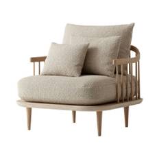 &Tradition Fly Lounge Chair SC1 Loungestol Oiled Oak & Karakorum 003