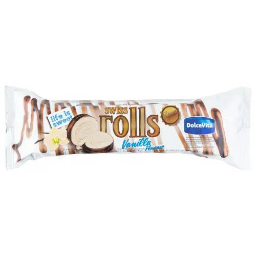 Dolcevita Swiss Rolls Vanilj 300g