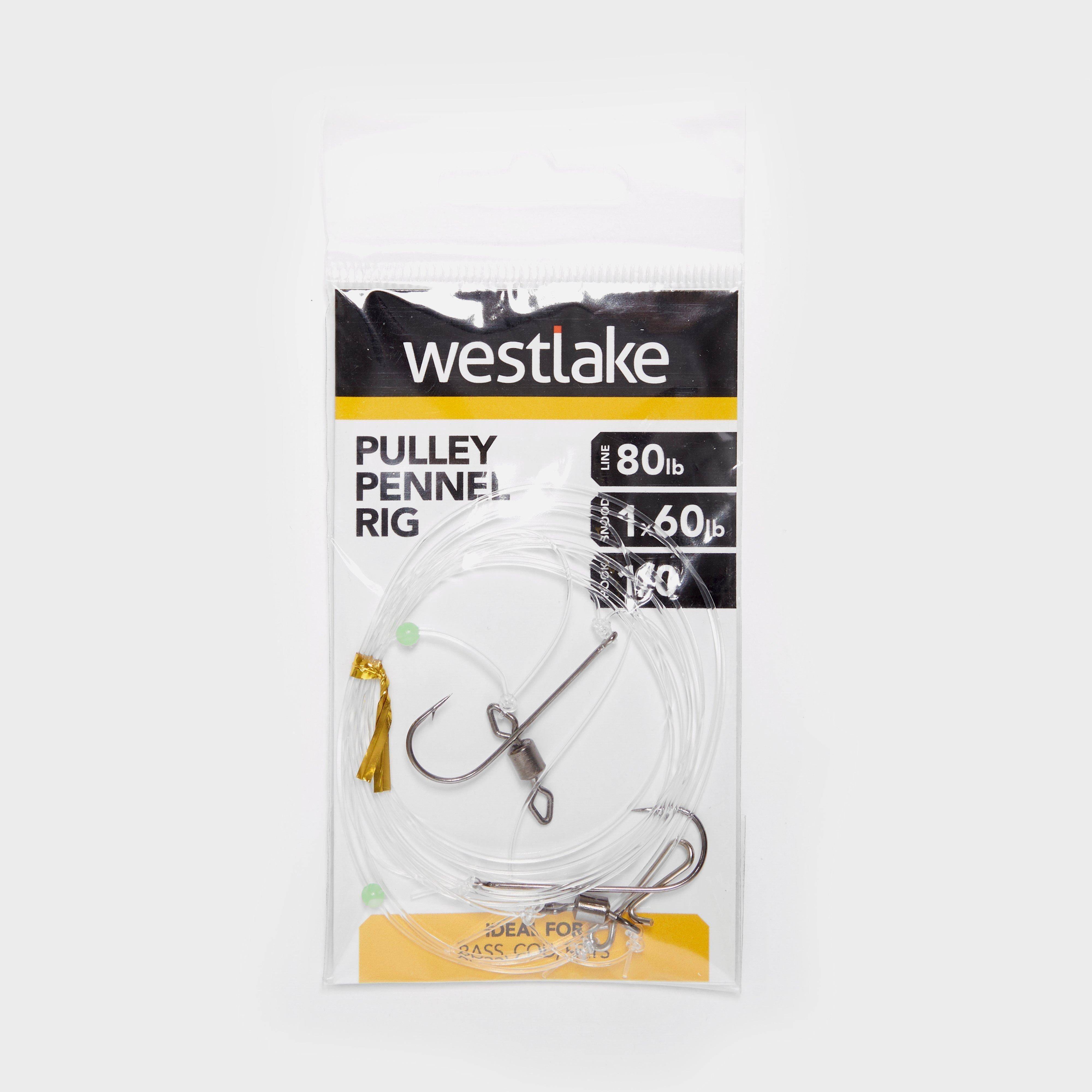 Westlake 2 Hk Pulley Pennel Rig 1/0, Silver