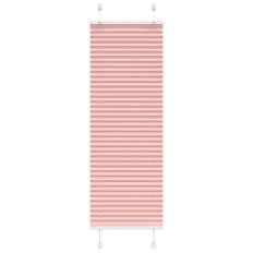 Plisserad persienn rosa 50x150cm tyg bredd 49,4cm polyester