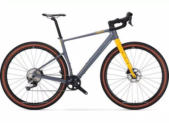 Wilier Adlar 2025 - Shimano GRX RX610 1x12sp - Miche Graff XL - 128 / M / Grigio/Nero