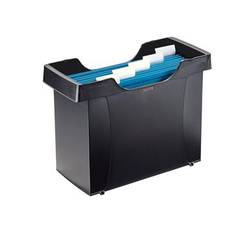 Hängmappsställ Leitz Plus svart