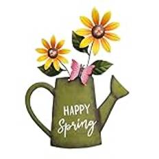 Pot Stakes Decorative, Lawn Kettle Ornament Decor, Kettle Plug-in Pot, Flowerpot Decorative Stakes, Kettle Pot Garden Stake, Stylish Garden Stake, Funny Decor for Garden Lawn Pathway Patio Outdoor