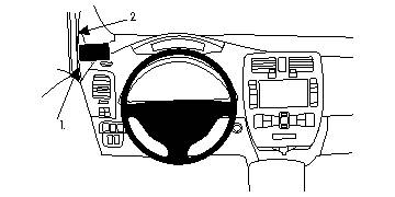 Brodit ProClip, Nissan Leaf 11-17