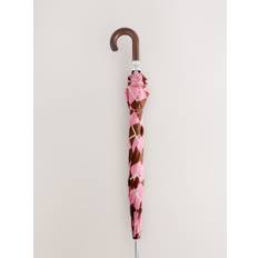 Next Pink/Brown Large Umbrella