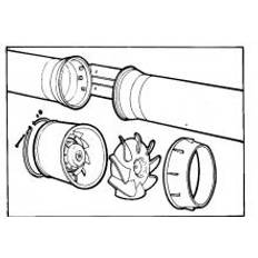 "S&P kanalventilator TD 2000/315 - Ø315MM"