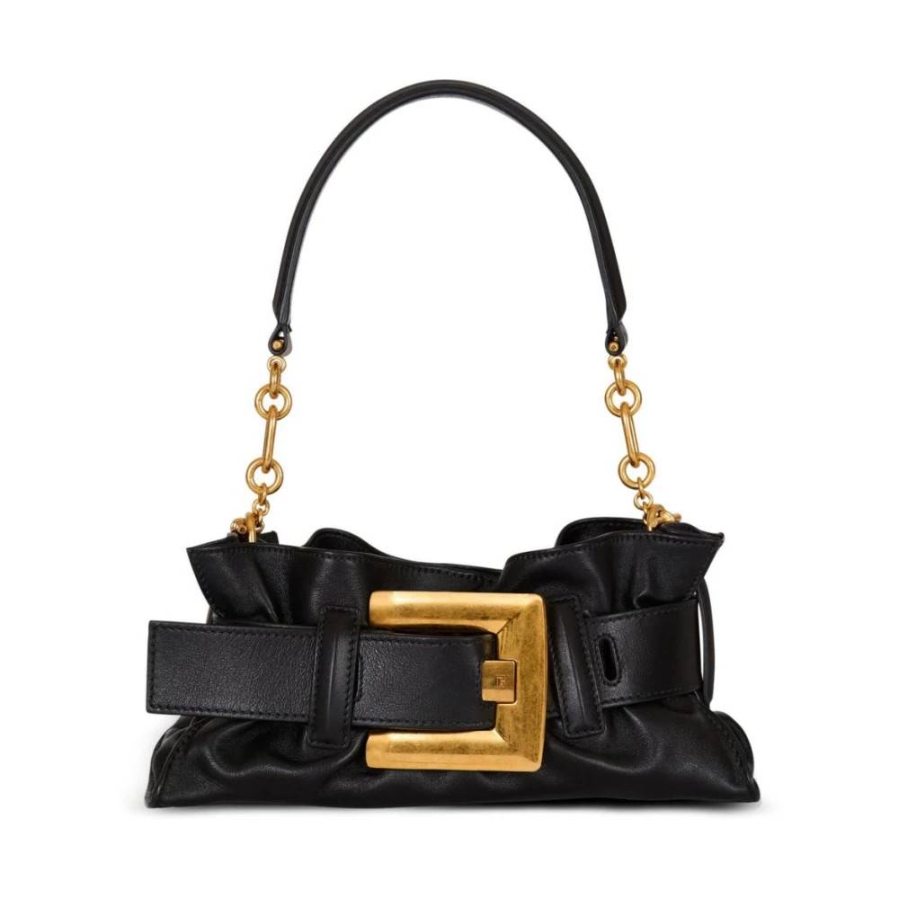 Balmain - Mini Anthem Axelremsväska Väskor - Dam - ONE Size - Läder