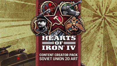 Hearts of Iron IV: Content Creator Pack - Soviet Union 2D Art