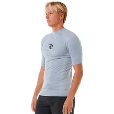 Rip Curl Mens Waves UPF Perf Short Sleeve Rash Vest - Spar