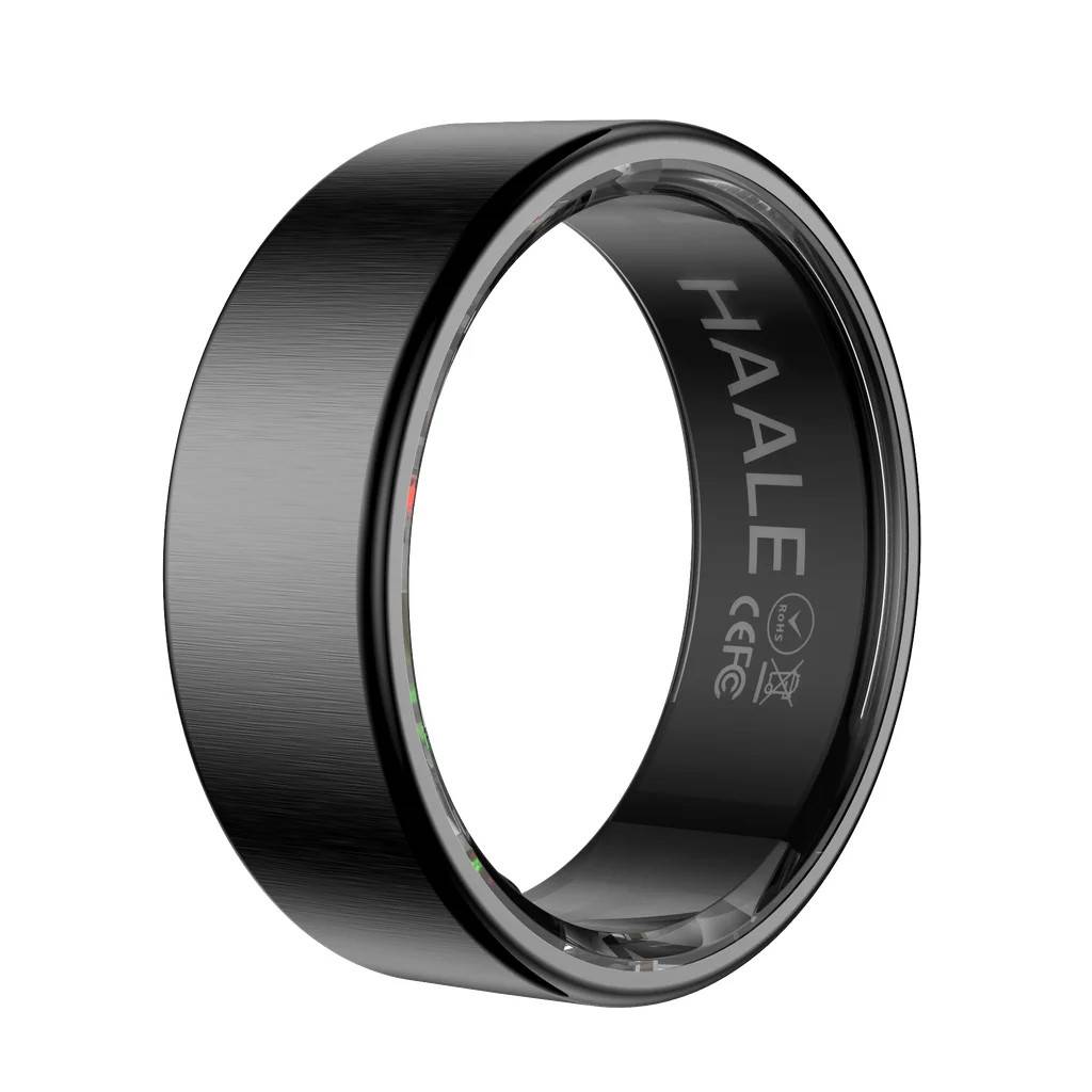 HAALE HAALE II Smart Ring - Matte Black 8 H2-MATTE-BLACK-8