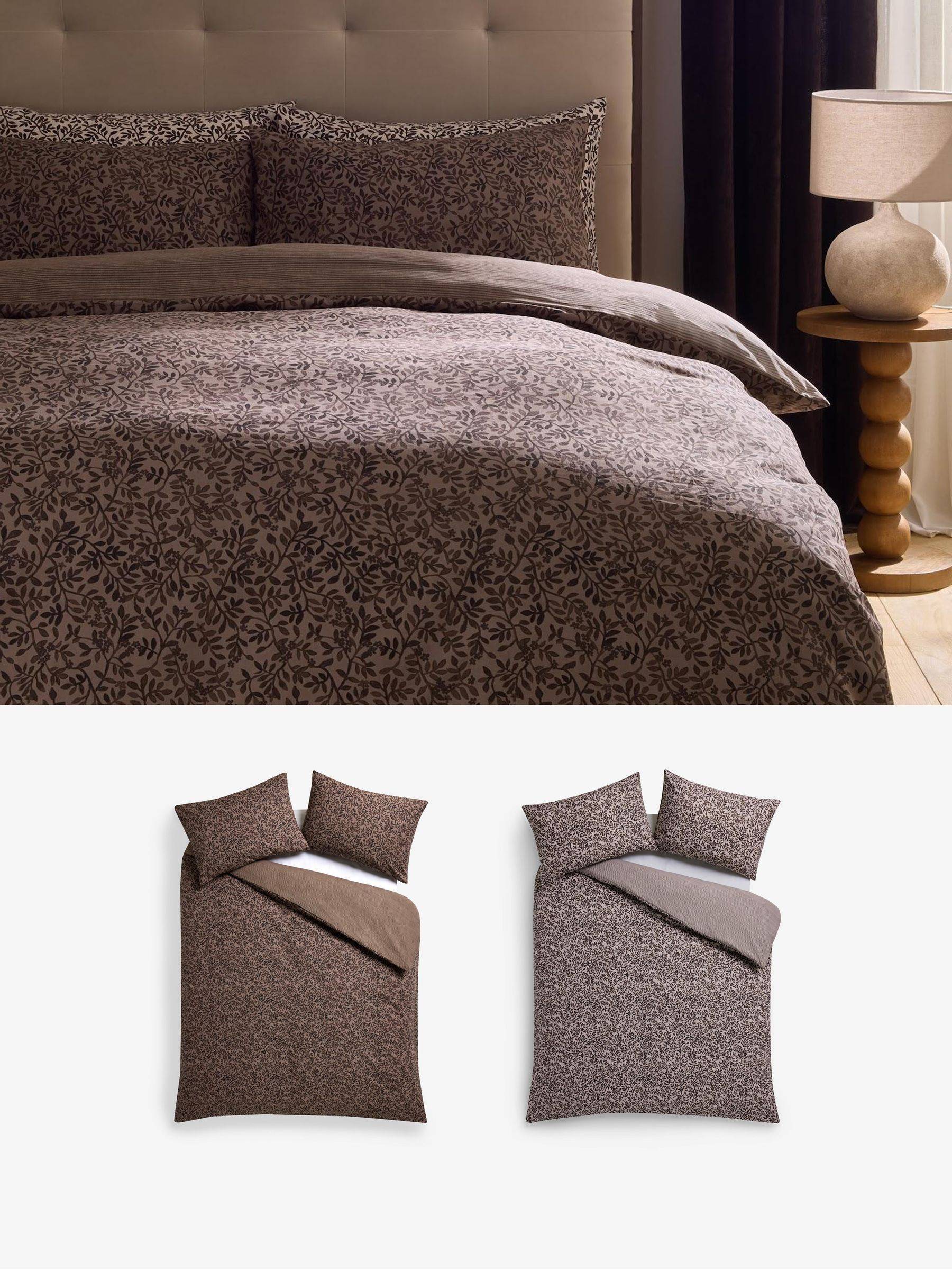 Next 2 Packa bomullspåslakan och pillerset