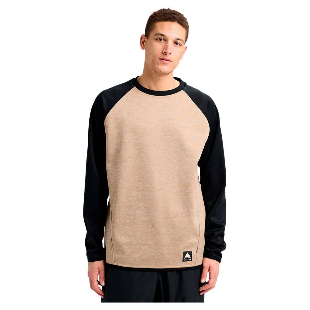 Burton Crown Weatherproof Crew Neck Size Men's Fleece, M, SMTPHR/TRUBLK