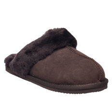 Rosemunde Hjemmesko Lammeskind Coffee Brown 41