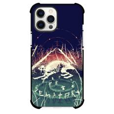 Pet Sematary Phone Case For iPhone Samsung Galaxy Pixel OnePlus Vivo Xiaomi Asus Sony Motorola Nokia - Cat Bones Blue Background