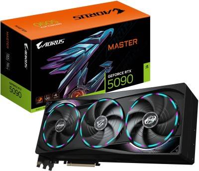 Gigabyte GeForce RTX 5090 Aorus Master 32 GB GDDR7, HDMI/3xDP, RGB Halo