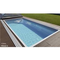 Swimmingpool, kar, glasfiber PEGAS 6,1x3,1x1,4 m