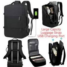 1 Pc Large Capacity Travel Backpack For Women Work Bag Carry On Hand Luggage, Water Resistant Business Large Day Pack Weekender Bag, Slim Durable Laptop Backpack,College Bag Computer Bag,Gifts For Men & Women,For Outings,Large Capacity,Durable,Lightweight And Waterproof