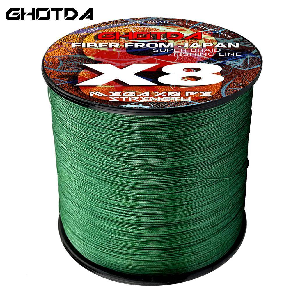 500M 8 trådar flätad fiskelina Multifilament PE Wire X8 Super Strong 18 22 31 39 43 52 61 78LB rosa