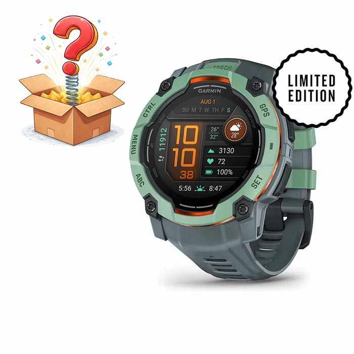 Garmin Instinct 3 – 50mm AMOLED Ljusgrön