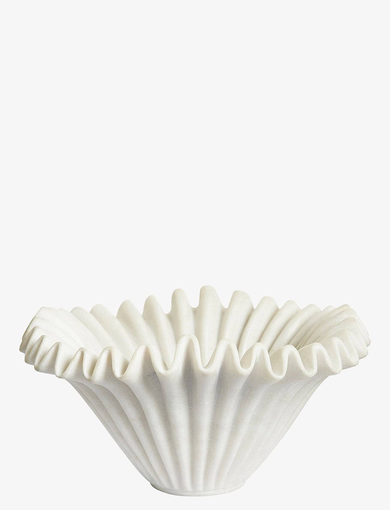 Jakobsdals Anemone Skål - White - 30X30X15 cm