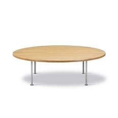 Wegner Ox Table Sofabord Ø120 H35 - Eg olie