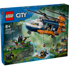 City Jungleeventyr – Helikopter Og Ekspeditionsbase - 60437