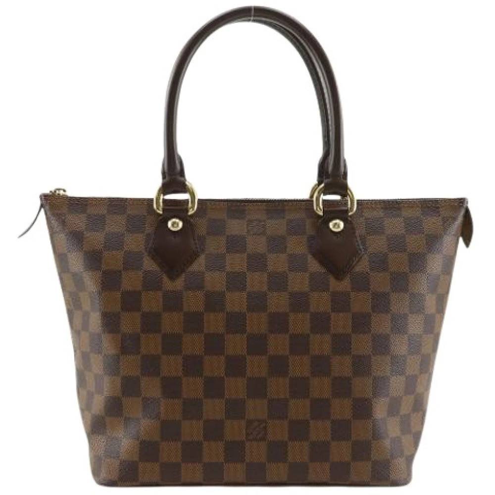 Louis Vuitton Vintage Pre-owned Damier Canvas Tote - Vintage - Dame - Brun - ONE SIZE -