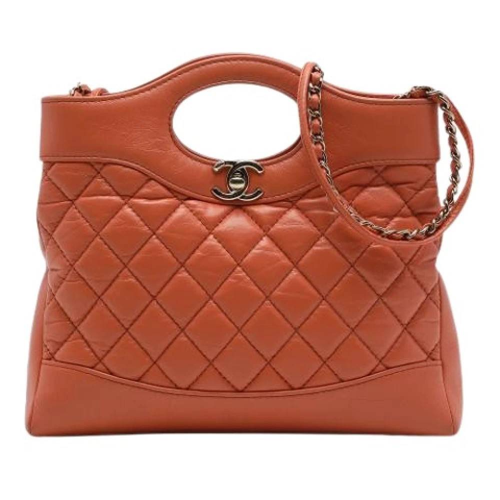 Chanel Vintage Pre-owned 31 Satchel - Vintage - Dame - Brun - ONE SIZE - Læder
