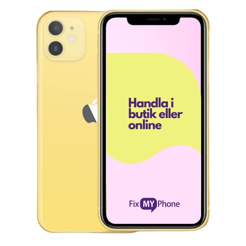 IPhone 11 Begagnad Gul 128 GB Klass B