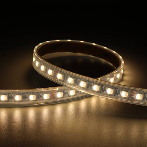 P-Cell 50M RGBW Strip 24V IP65 18W/930 330lm/m b:12mm klip:71,42mm