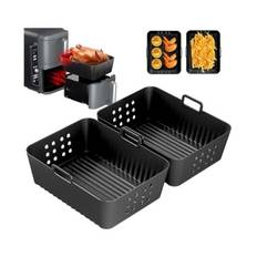 2-pak airfryerform til Ninja Double Stack XL airfryer SL400EU, silikoneformtilbehør Airfryer Foodi Max - sh