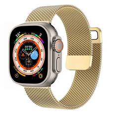 Milanese magnetisk urrem Apple Watch Ultra (49mm) - Guld