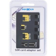 Sim card adapter set kit nano micro sim cell phone mobile smartphone like normal sim cards!