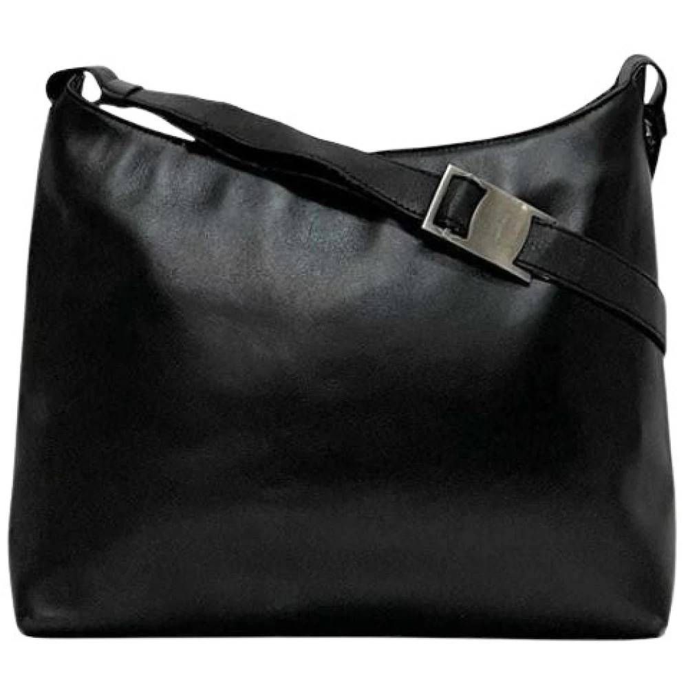Salvatore Ferragamo Pre-owned - Pre-owned Läder Axelremsväska Vintage - Dam - ONE Size - Läder