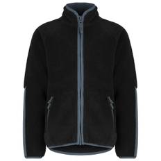 Stoic Kid's MerinoHighPile357 VallsboSt. Jacket Fleecejacka Barn Storlek 140 Färg svart