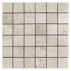 Mosaik Petra Grå 5X5Cm 1M²/Krt