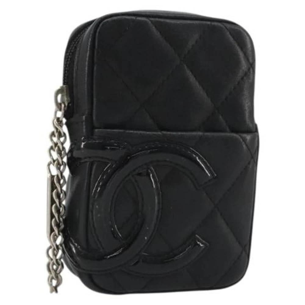 Chanel Vintage - Pre-owned Pouch Vintage - Dam - ONE Size - Läder