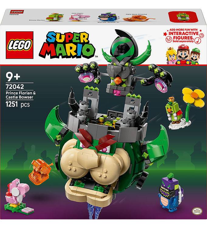 LEGO® Super Mario - Prins Florian och slottet Bowser 72042 - 125 - LEGO® - One Size - Klossar