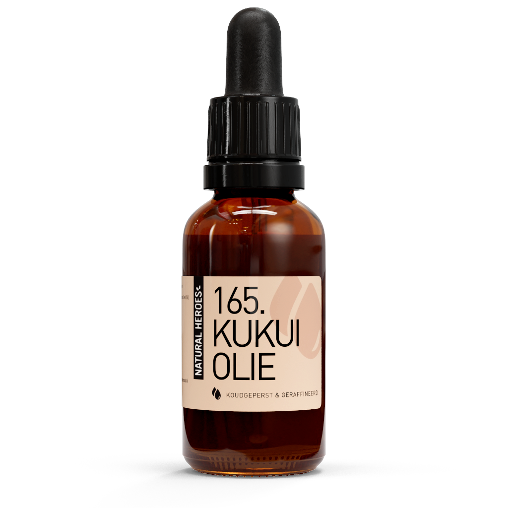 Kukui-olie (Koldpresset og raffineret) - 30 ml