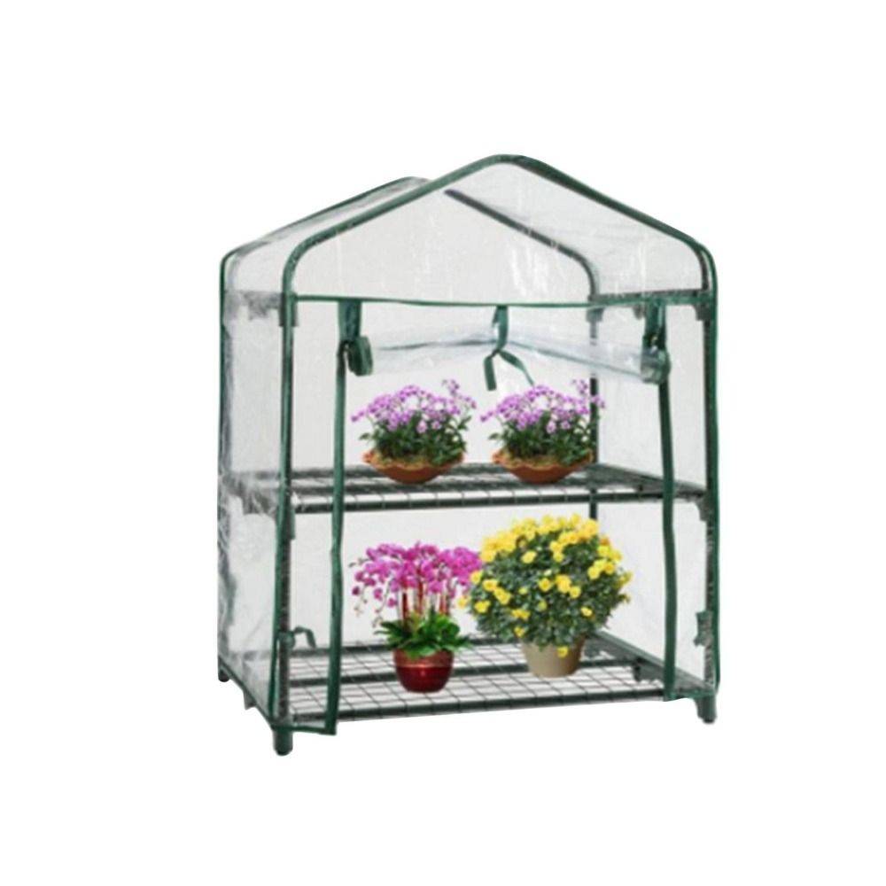 New PVC Plastic Grow Bag Outdoor 2/3/4/5 Tier Garden Warmer Cover Transparent Waterproof Greenhouse Cover
