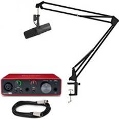 Focusrite Scarlett Solo (3:e generationen) med Shure SM7B
