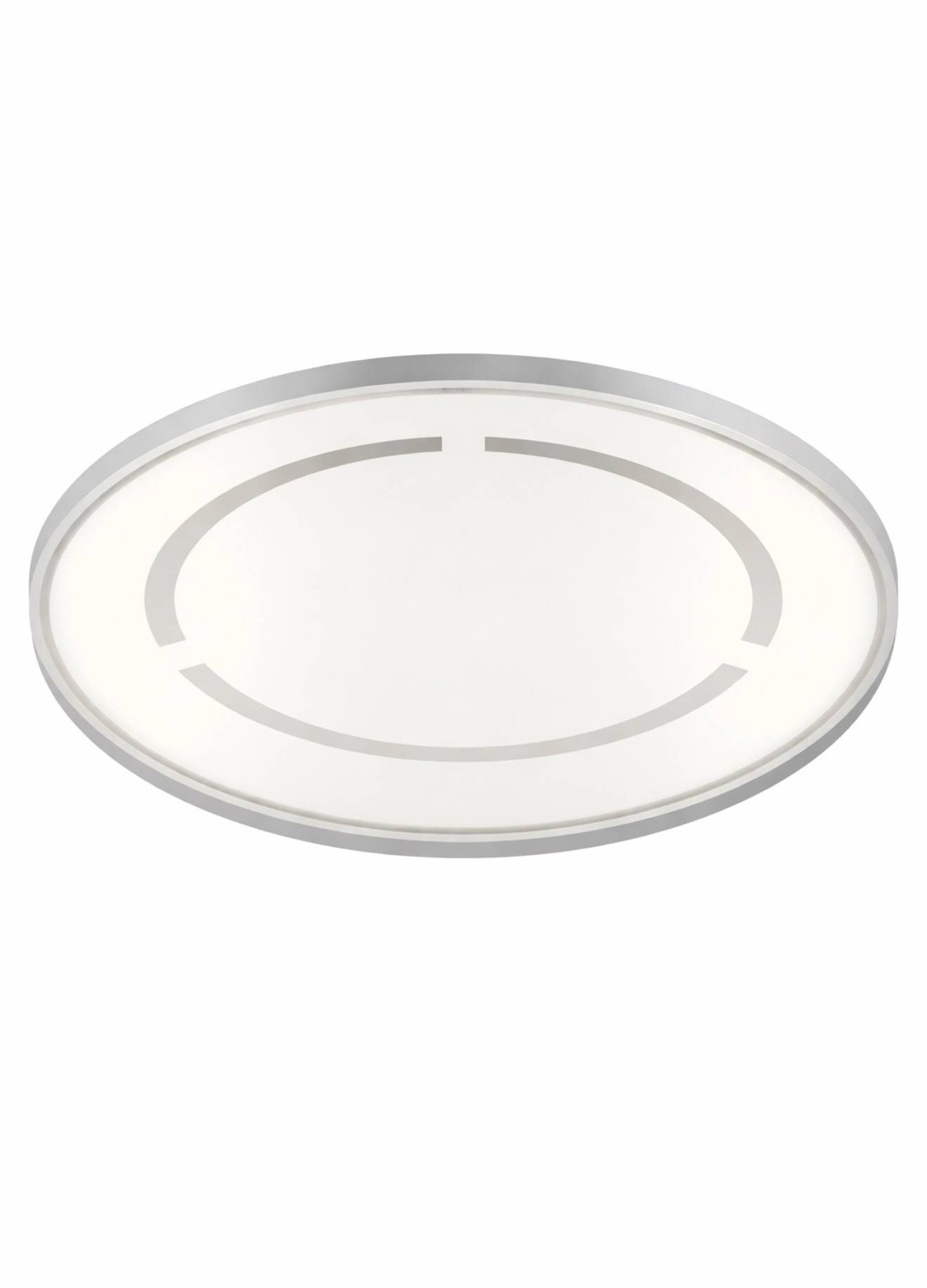 Casalux Slim rund Krom LED panel 29,3 cm med baggrundslys hvid 4000K.