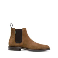 PS Paul Smith - Cedric Chelsea-boots med mandelformad tå - herr - kalvskinn/kalvskinn/gummi - 10 - Brun