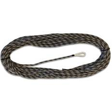 Dyneema m/loop 12mm x 45m grå/hvid